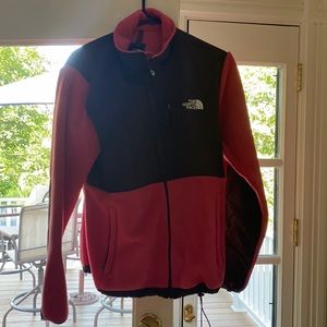 Pink and Brown Northface Jacket